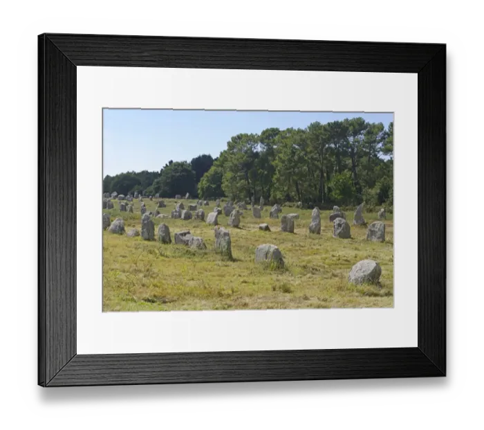 Framed Print : Carnac stones, menhirs near Carnac, Departement Morbihan, Brittany, France Framed Print : Carnac stones, menhirs near Carnac, Departement Morbihan, Brittany, France