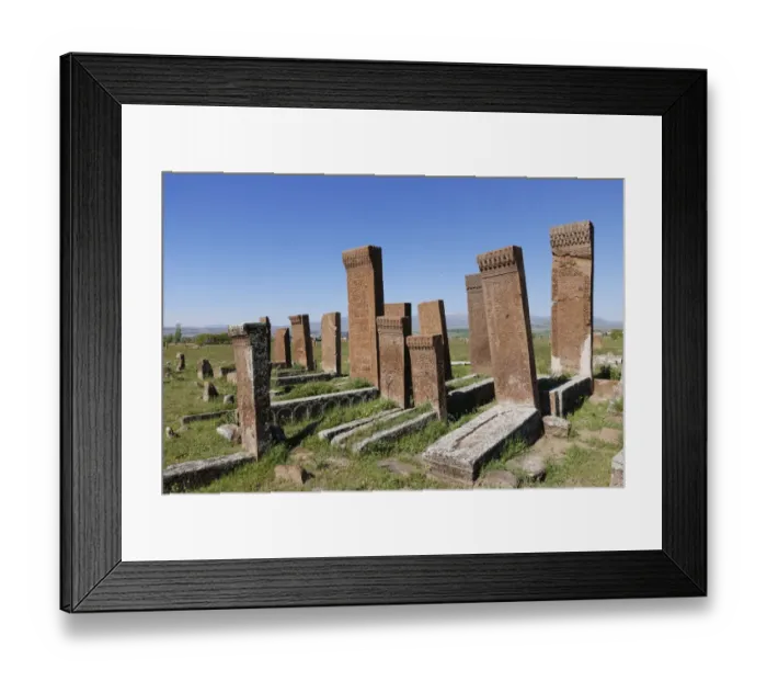 Framed Print : Seljuk cemetery or Selcuklu Mezarligi, Ahlat, Bitlis Province, Eastern Anatolia Region, Anatolia, Turkey Framed Print : Seljuk cemetery or Selcuklu Mezarligi, Ahlat, Bitlis Province, Eastern Anatolia Region, Anatolia, Turkey
