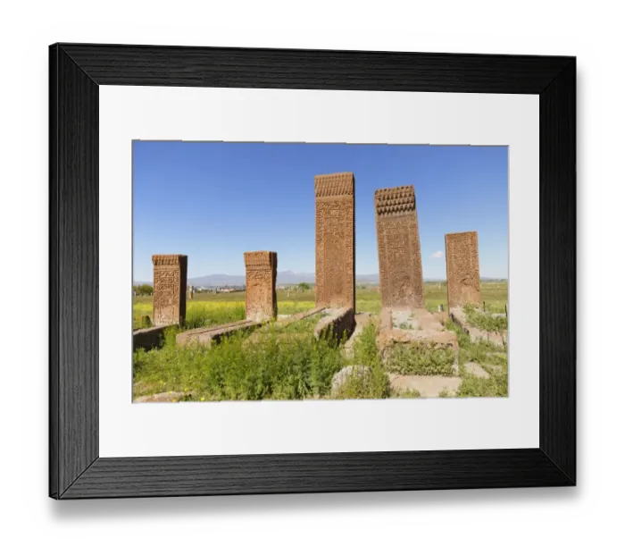 Framed Print : Seljuk cemetery or Selcuklu Mezarligi, Ahlat, Bitlis Province, Eastern Anatolia Region, Anatolia, Turkey Framed Print : Seljuk cemetery or Selcuklu Mezarligi, Ahlat, Bitlis Province, Eastern Anatolia Region, Anatolia, Turkey