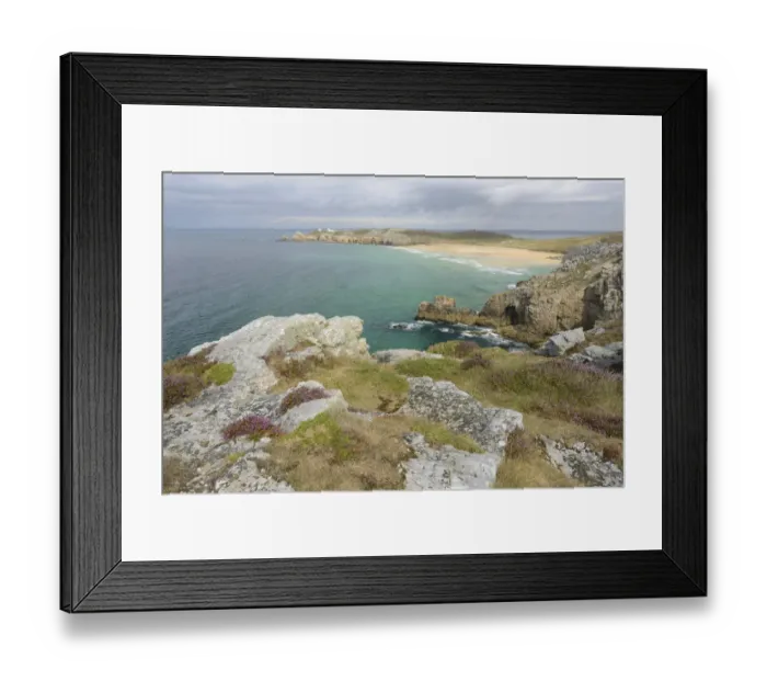 Framed Print : Pointe de Penhir, Crozon peninsula, Departement Finistere, Brittany, France Framed Print : Pointe de Penhir, Crozon peninsula, Departement Finistere, Brittany, France