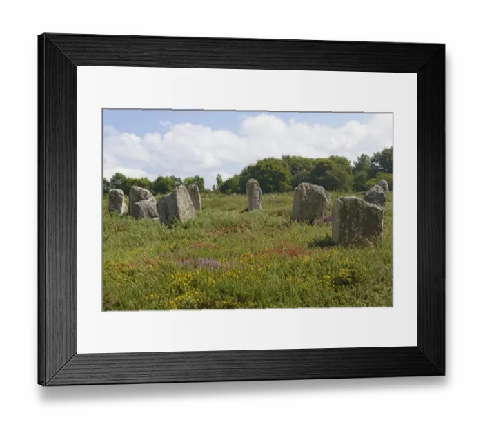 Framed Print : Carnac stones, menhirs near Carnac, Departement Morbihan, Brittany, France Framed Print : Carnac stones, menhirs near Carnac, Departement Morbihan, Brittany, France