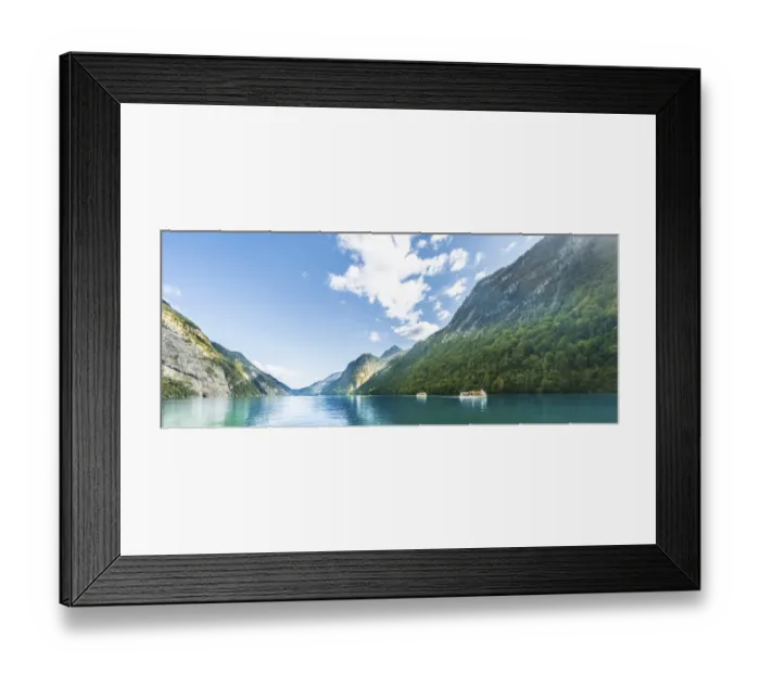 Framed Print : Ships on Lake Konigssee, Berchtesgaden National Park, Berchtesgadener Land district, Upper Bavaria, Bavaria, Germany Framed Print : Ships on Lake Konigssee, Berchtesgaden National Park, Berchtesgadener Land district, Upper Bavaria, Bavaria, Germany