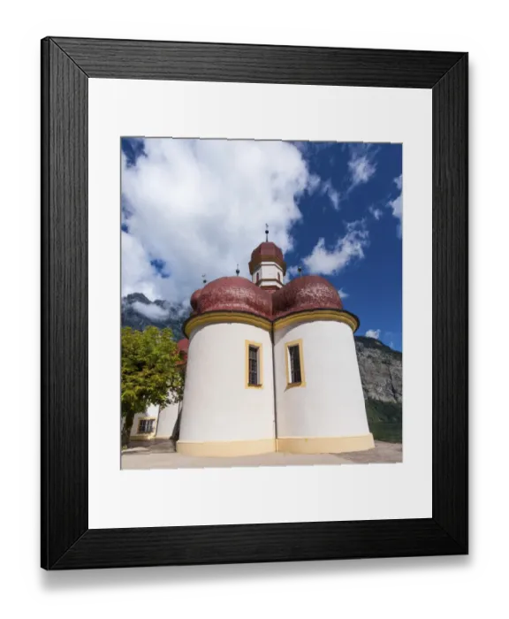 Framed Print : St. Bartholomae in Konigssee, Berchtesgaden National Park, Berchtesgadener Land district, Upper Bavaria, Bavaria, Germany Framed Print : St. Bartholomae in Konigssee, Berchtesgaden National Park, Berchtesgadener Land district, Upper Bavaria, Bavaria, Germany