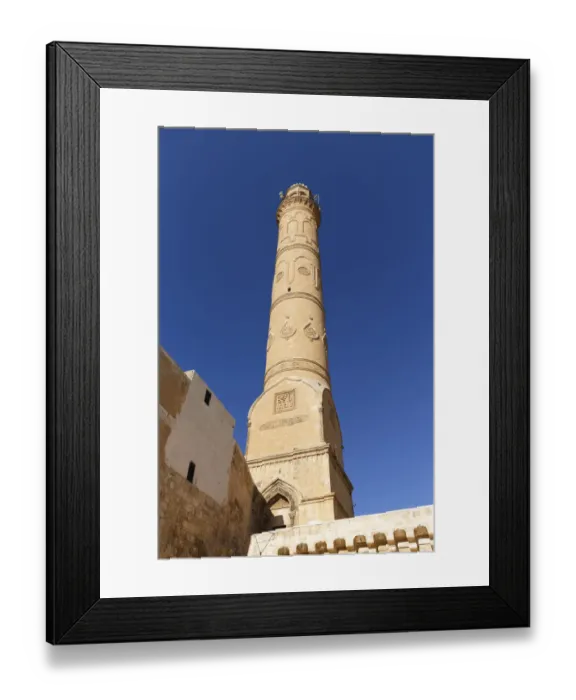 Framed Print : Minaret of the Great Mosque, Ulu Camii, Mardin, Southeastern Anatolia Region, Anatolia, Turkey Framed Print : Minaret of the Great Mosque, Ulu Camii, Mardin, Southeastern Anatolia Region, Anatolia, Turkey