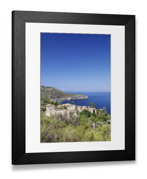Framed Print : Coast, hamlet by the sea, Lluc Alcari, near Deia, Sierra de Tramuntana, west coast, Majorca, Balearic Islands, Spain Framed Print : Coast, hamlet by the sea, Lluc Alcari, near Deia, Sierra de Tramuntana, west coast, Majorca, Balearic Islands, Spain