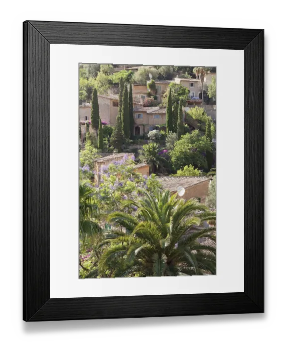 Framed Print : Buildings, Deia, Sierra de Tramuntana, west coast, Majorca, Balearic Islands, Spain Framed Print : Buildings, Deia, Sierra de Tramuntana, west coast, Majorca, Balearic Islands, Spain
