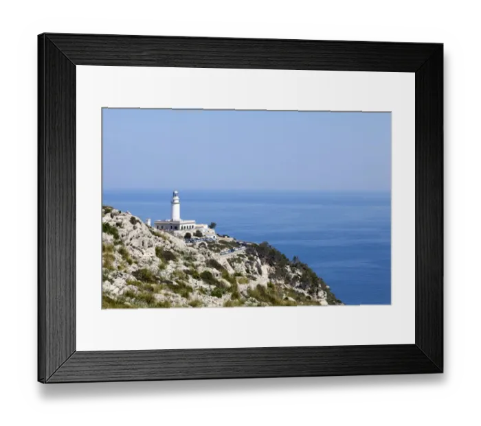 Framed Print : Lighthouse at Cap Formentor, Majorca, Balearic Islands, Spain Framed Print : Lighthouse at Cap Formentor, Majorca, Balearic Islands, Spain