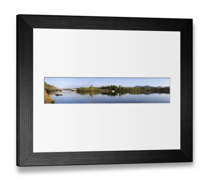 Framed Print : Kenmare River, The Sound Bridge, Kenmare, Ring of Kerry, County Kerry, Ireland, British Isles, Europe