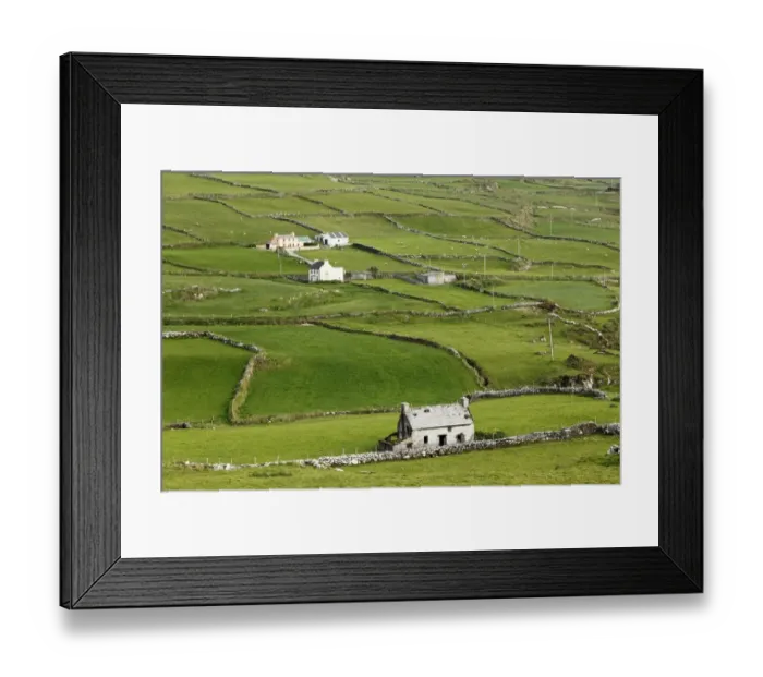 Framed Print : Meadows with walls, Ballaghboy, Beara Peninsula, Cork, Republic of Ireland, British Isles, Europe Framed Print : Meadows with walls, Ballaghboy, Beara Peninsula, Cork, Republic of Ireland, British Isles, Europe