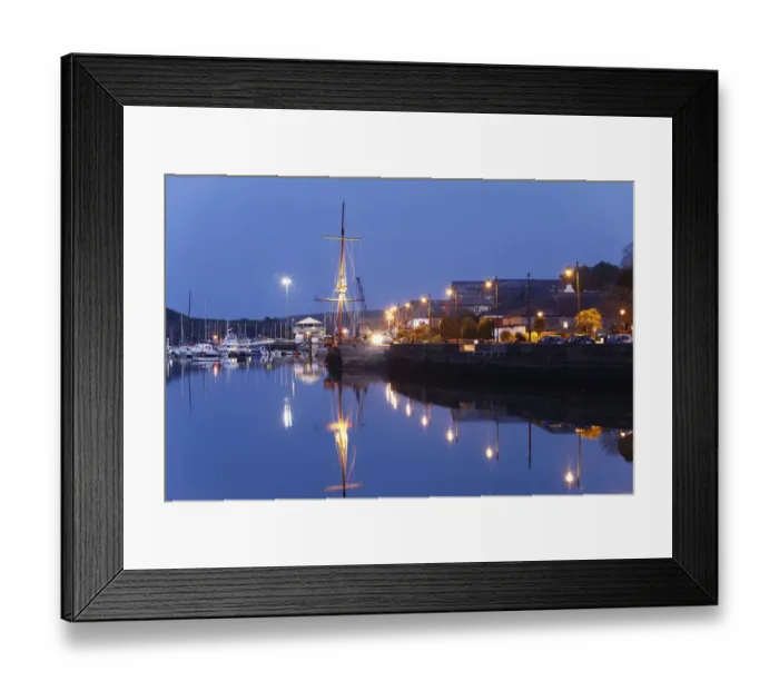 Framed Print : Evening at the port, Kinsale, County Cork, Republic of Ireland, British Isles, Europe Framed Print : Evening at the port, Kinsale, County Cork, Republic of Ireland, British Isles, Europe