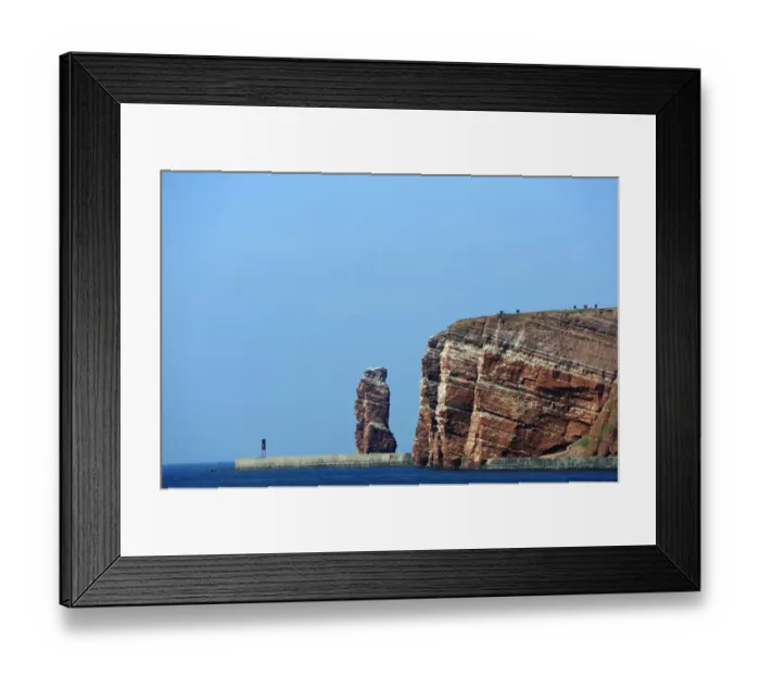 Framed Print : View from the sea on the Lange Anna rock, Helgoland, Schleswig-Holstein, Germany, Europe, Europe Framed Print : View from the sea on the Lange Anna rock, Helgoland, Schleswig-Holstein, Germany, Europe, Europe