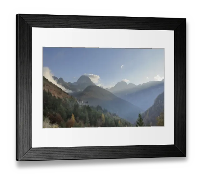Framed Print : Castle ruins and Mt Mangart, 2677m, Predil Pass, Triglav National Park, Slovenia, Europe Framed Print : Castle ruins and Mt Mangart, 2677m, Predil Pass, Triglav National Park, Slovenia, Europe