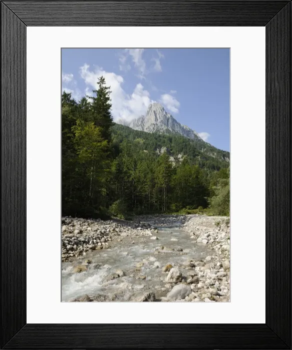 Framed Print : View from Kaiserbachtal Valley of Mt Wilder Kaiser, Tyrol, Austria, Europe Framed Print : View from Kaiserbachtal Valley of Mt Wilder Kaiser, Tyrol, Austria, Europe