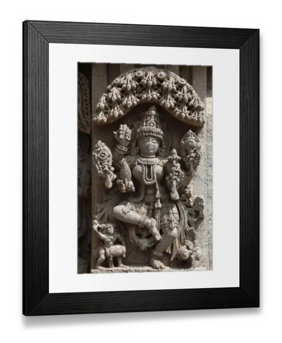 Framed Print : Hindu image of a deity, Kesava Temple, Keshava Temple, Hoysala style, Somnathpur, Somanathapura, Karnataka, South India, India, South Asia, Asia Framed Print : Hindu image of a deity, Kesava Temple, Keshava Temple, Hoysala style, Somnathpur, Somanathapura, Karnataka, South India, India, South Asia, Asia