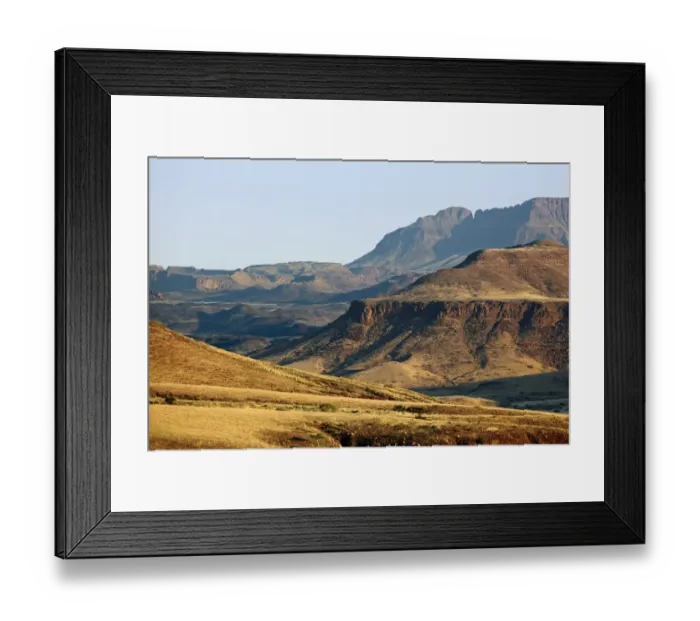 Framed Print : Mountains, Damaraland, Namibia, Africa Framed Print : Mountains, Damaraland, Namibia, Africa
