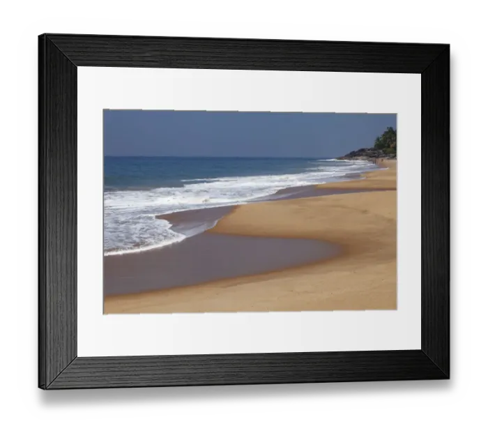 Framed Print : Sandy beach, Somatheeram Beach, Malabarian Coast, Malabar, Kerala, India, Asia Framed Print : Sandy beach, Somatheeram Beach, Malabarian Coast, Malabar, Kerala, India, Asia