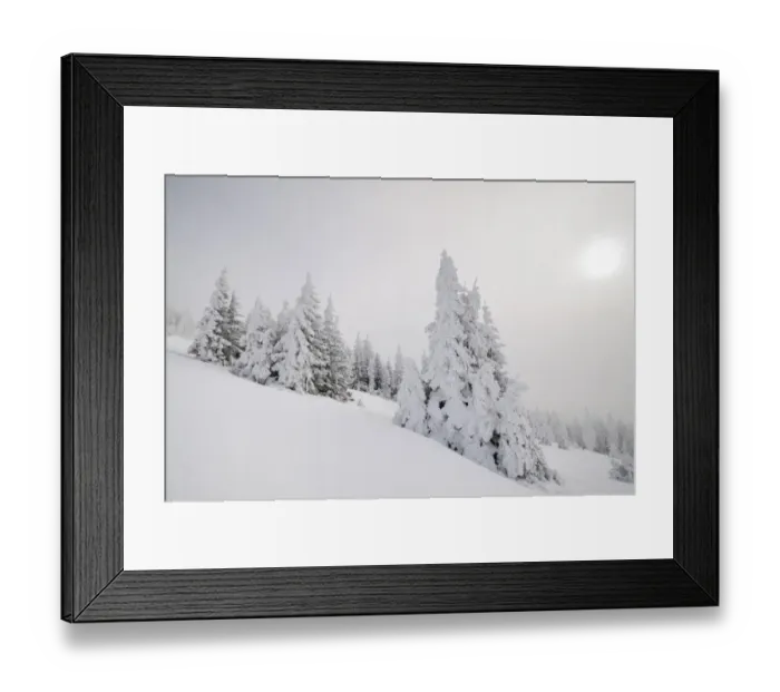 Framed Print : Winter landscape, Mt. Unterberg, Lower Austria, Austria, Europe Framed Print : Winter landscape, Mt. Unterberg, Lower Austria, Austria, Europe