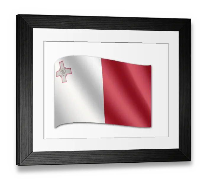 Framed Print : Flag of Malta Framed Print : Flag of Malta