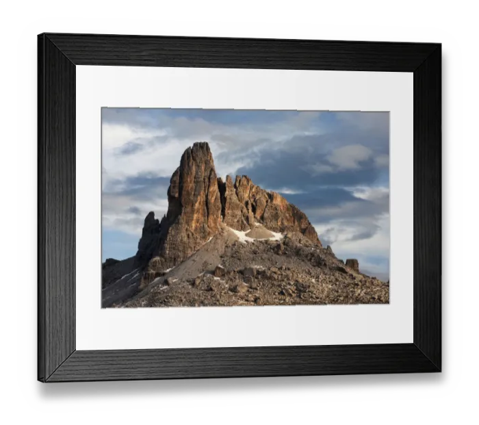 Framed Print : Becco di Mezzodi mountain, Alto Adige, Italy, Europe Framed Print : Becco di Mezzodi mountain, Alto Adige, Italy, Europe