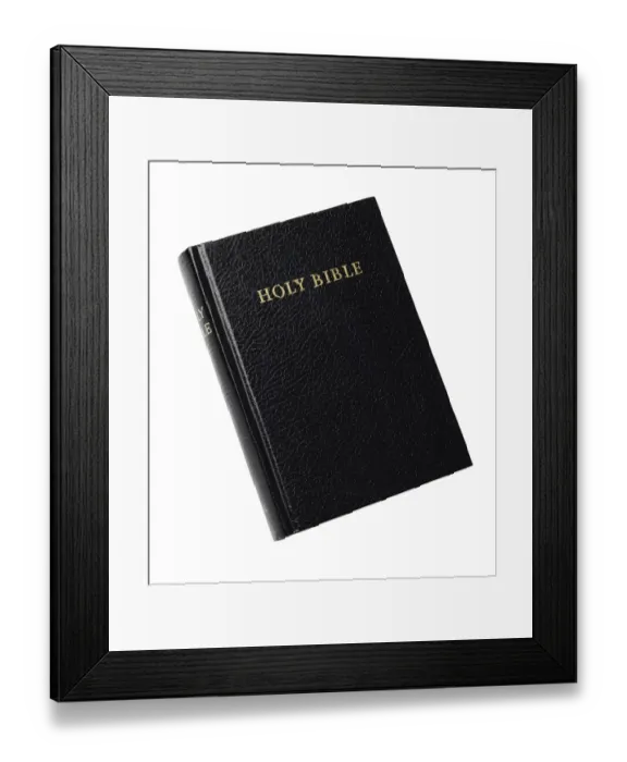 Framed Print : Bible