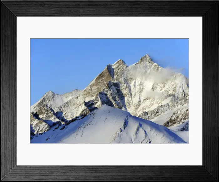 Framed Print : Mt Taeschhorn and Mt Dom, Zermatt, Valais, Switzerland, Europe, Europe Framed Print : Mt Taeschhorn and Mt Dom, Zermatt, Valais, Switzerland, Europe, Europe