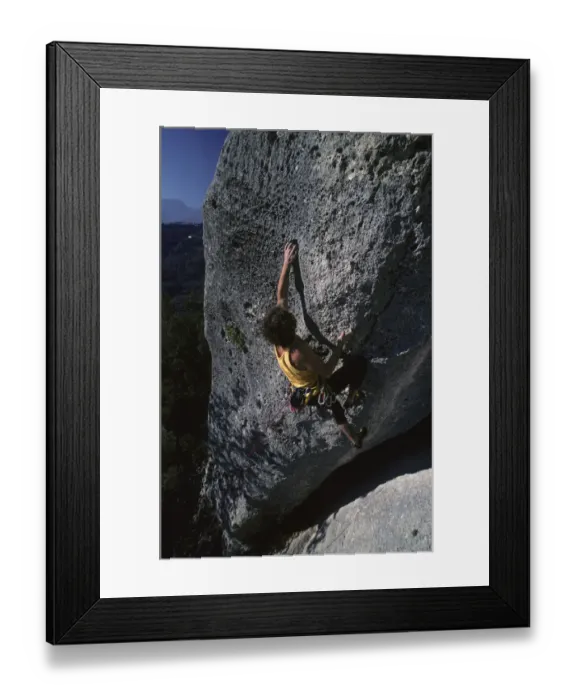 Framed Print : Climbers on the route Schinifix, Rocca di Perti, Finale Ligure, Italy, Europe Framed Print : Climbers on the route Schinifix, Rocca di Perti, Finale Ligure, Italy, Europe