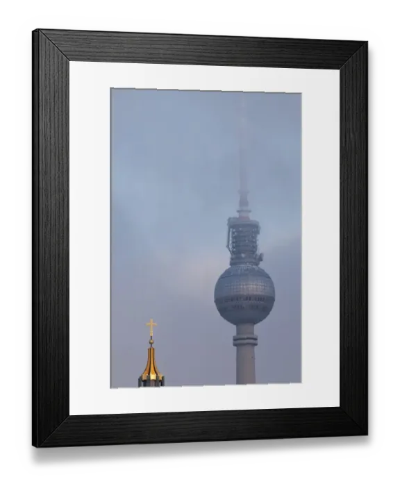 Framed Print : Dome cross of the Deutsches Historisches Museum, German Historical Museum, and tv tower, Berlin, Germany, Europe Framed Print : Dome cross of the Deutsches Historisches Museum, German Historical Museum, and tv tower, Berlin, Germany, Europe