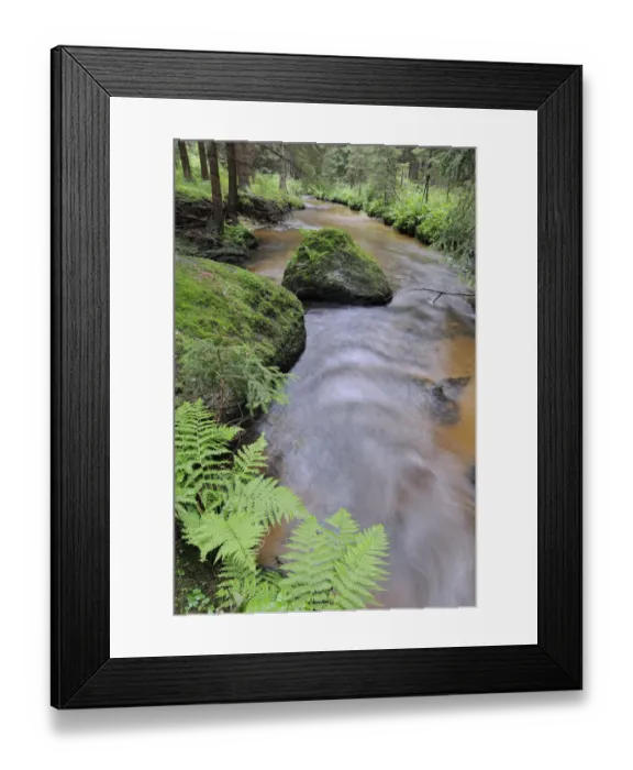 Framed Print : Zwettlbach brook, Gross Gerungs, Waldviertel region, Lower Austria, Austria, Europe Framed Print : Zwettlbach brook, Gross Gerungs, Waldviertel region, Lower Austria, Austria, Europe