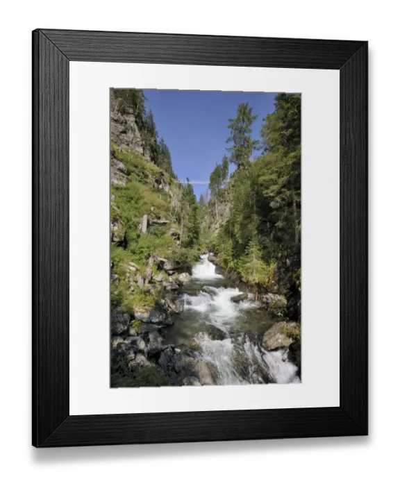 Framed Print : Riesachfaelle waterfalls, Schladminger Tauern mountain range, Styria, Austria, Europe Framed Print : Riesachfaelle waterfalls, Schladminger Tauern mountain range, Styria, Austria, Europe