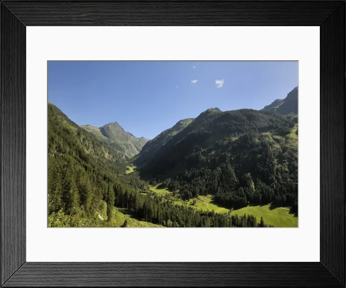 Framed Print : View of the Riesachtal valley, Schladminger Tauern mountain range, Styria, Austria, Europe Framed Print : View of the Riesachtal valley, Schladminger Tauern mountain range, Styria, Austria, Europe
