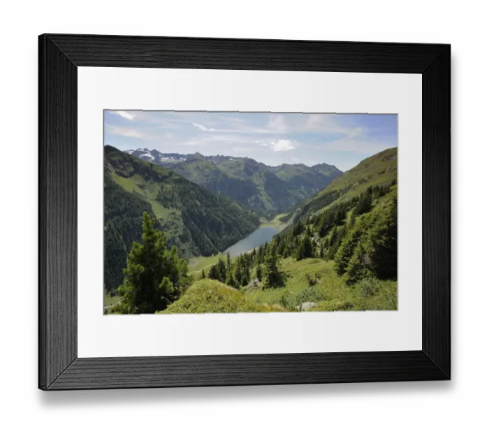 Framed Print : Riesachsee lake, Schladminger Tauern mountain range, Styria, Austria, Europe Framed Print : Riesachsee lake, Schladminger Tauern mountain range, Styria, Austria, Europe