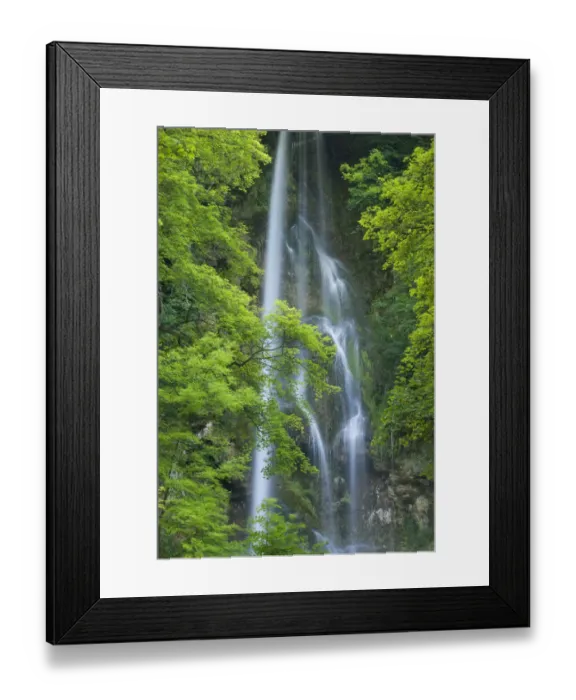 Framed Print : Uracher Wasserfall waterfall, Swabian Alb, Baden-Wuerttemberg, Germany, Europe Framed Print : Uracher Wasserfall waterfall, Swabian Alb, Baden-Wuerttemberg, Germany, Europe