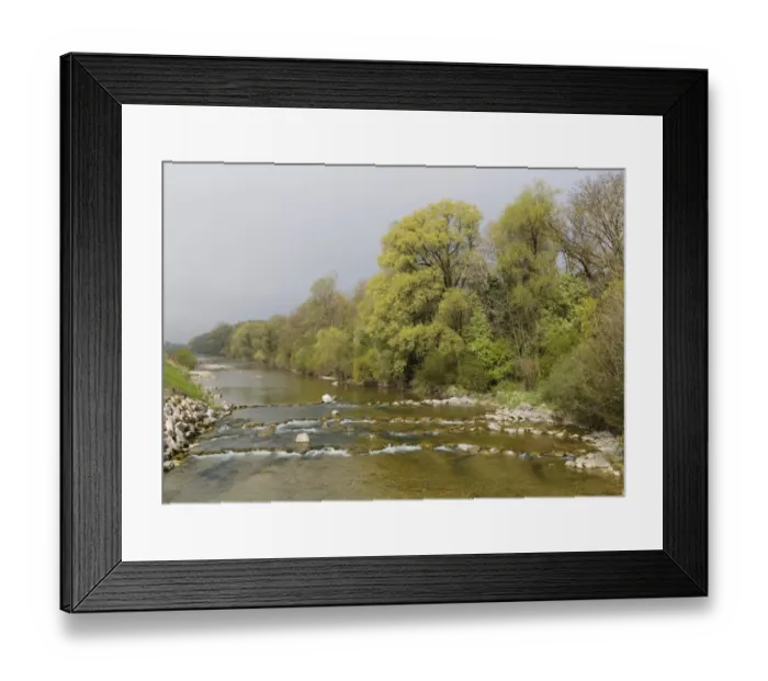 Framed Print : Mangfall, Bruckmuhl, Upper Bavaria, Bavaria, Germany Framed Print : Mangfall, Bruckmuhl, Upper Bavaria, Bavaria, Germany