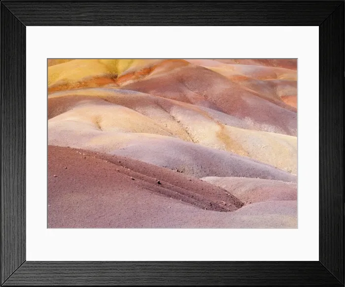 Framed Print : Chamarel Coloured Earths, Terre de couleurs 7, Black River Gorges National Park, Chamarel, Mauritius Framed Print : Chamarel Coloured Earths, Terre de couleurs 7, Black River Gorges National Park, Chamarel, Mauritius