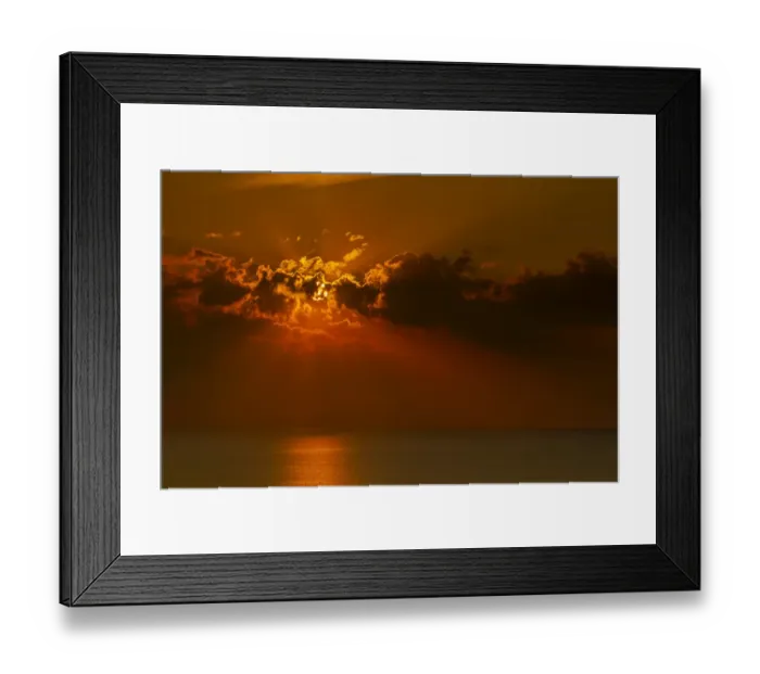 Framed Print : Sunrise over the sea, Rugen Island, Mecklenburg-Western Pomerania, Germany Framed Print : Sunrise over the sea, Rugen Island, Mecklenburg-Western Pomerania, Germany