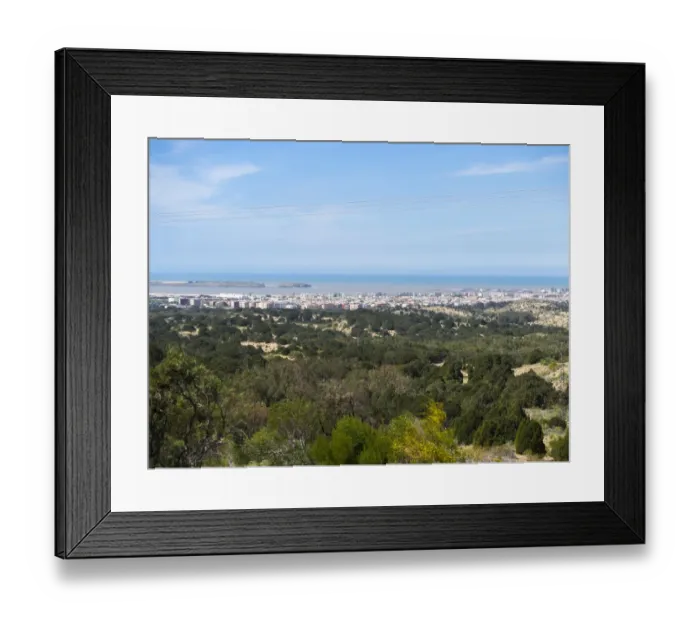 Framed Print : View of Essaouira, Unesco World Heritage Site, Morocco, North Africa Framed Print : View of Essaouira, Unesco World Heritage Site, Morocco, North Africa