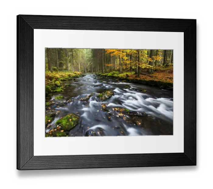 Framed Print : Grosser Regen river, autumn, Bavarian Forest National Park, Bavaria, Germany Framed Print : Grosser Regen river, autumn, Bavarian Forest National Park, Bavaria, Germany