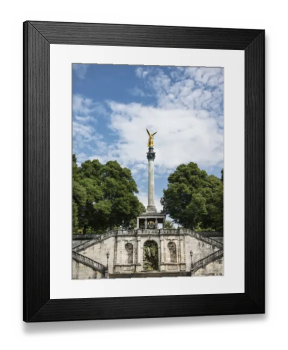 Framed Print : Angel of Peace, Munich, Upper Bavaria, Bavaria, Germany Framed Print : Angel of Peace, Munich, Upper Bavaria, Bavaria, Germany