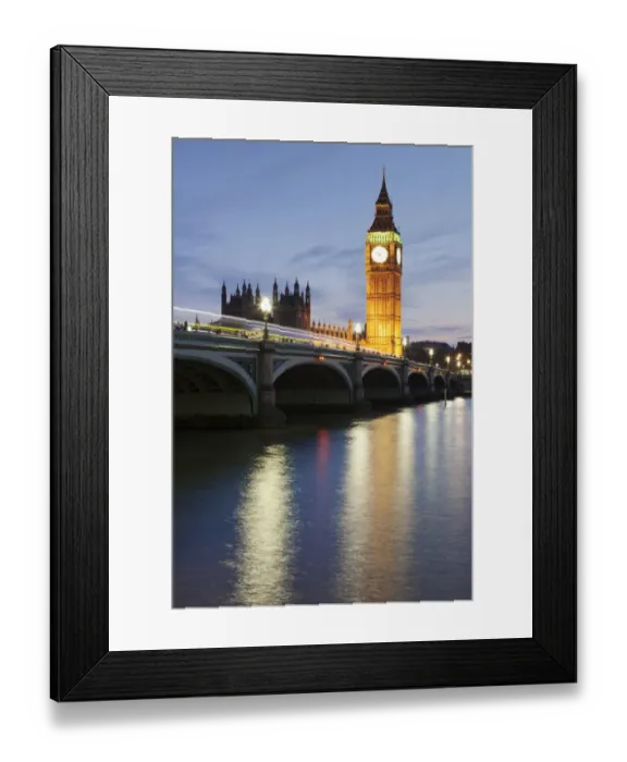 Framed Print : Houses of Parliament, Big Ben, Westminster Bridge, Thames, London, England, United Kingdom Framed Print : Houses of Parliament, Big Ben, Westminster Bridge, Thames, London, England, United Kingdom
