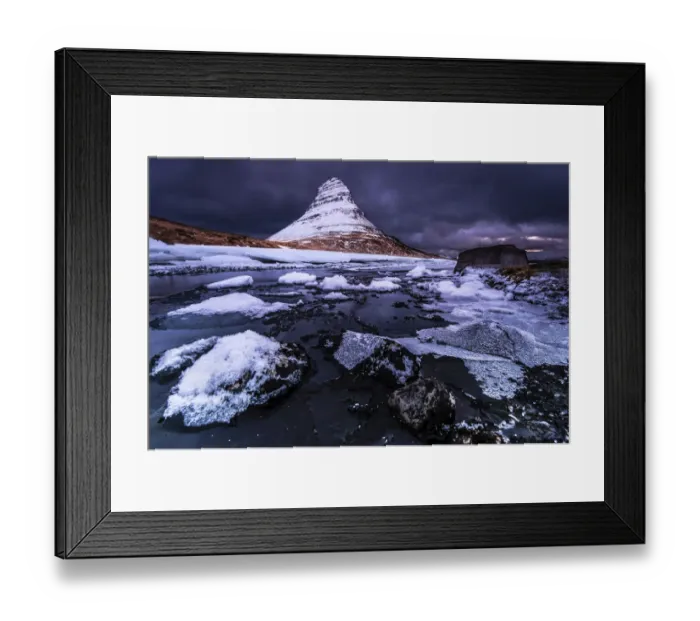 Framed Print : Peak of Kirkjufell with Kirkjufell river, Kirkjufell, Snaefellsnes peninsula, Iceland Framed Print : Peak of Kirkjufell with Kirkjufell river, Kirkjufell, Snaefellsnes peninsula, Iceland