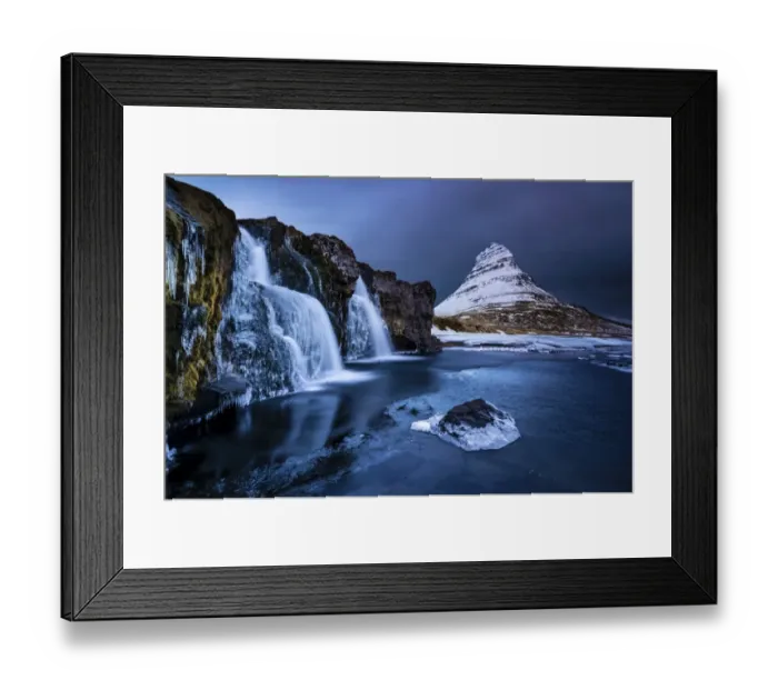 Framed Print : Peak of Kirkjufell with waterfall, Kirkjufell, Snaefellsnes peninsula, Iceland Framed Print : Peak of Kirkjufell with waterfall, Kirkjufell, Snaefellsnes peninsula, Iceland