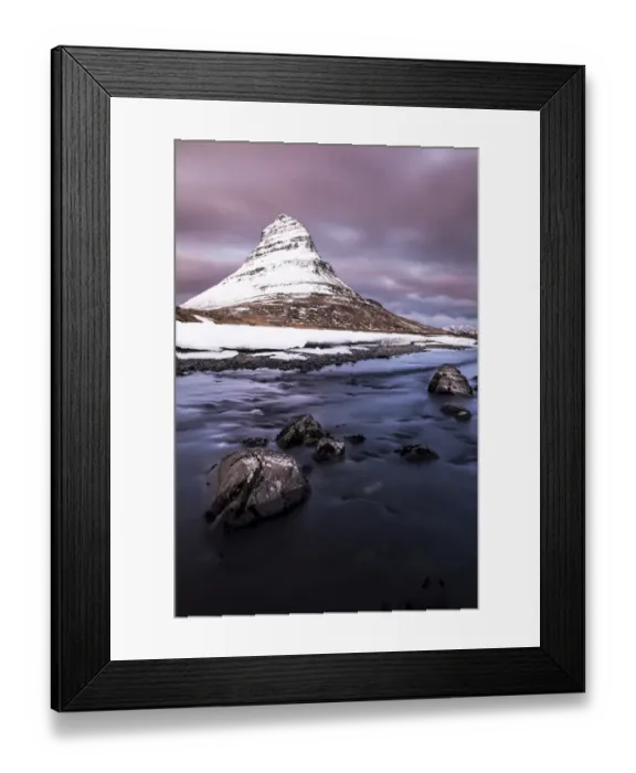 Framed Print : Peak of Kirkjufell with Kirkjufell river, Kirkjufell, Snaefellsnes peninsula, Iceland Framed Print : Peak of Kirkjufell with Kirkjufell river, Kirkjufell, Snaefellsnes peninsula, Iceland