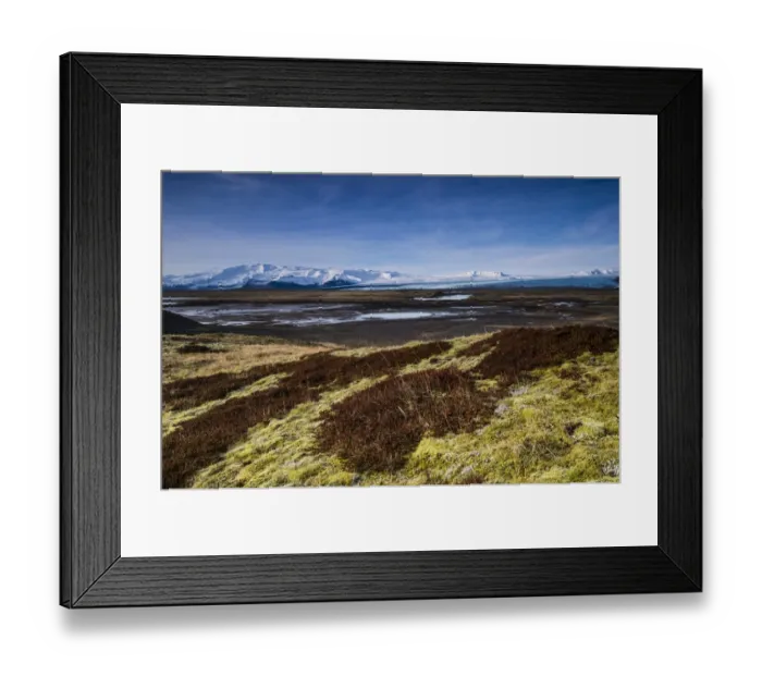 Framed Print : Glacial landscape, Hofn, Iceland Framed Print : Glacial landscape, Hofn, Iceland
