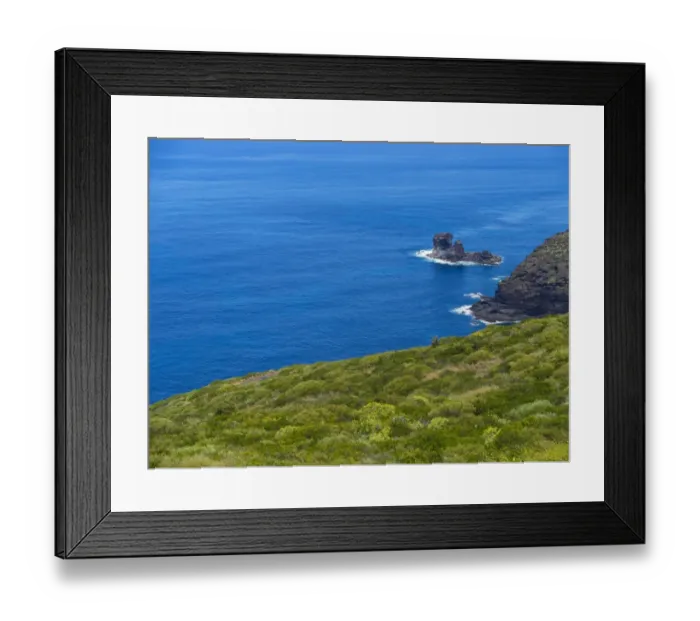 Framed Print : Cliffs, near Garafia, Punta del Puerto Viejo, La Palma, Canary Islands, Spain Framed Print : Cliffs, near Garafia, Punta del Puerto Viejo, La Palma, Canary Islands, Spain