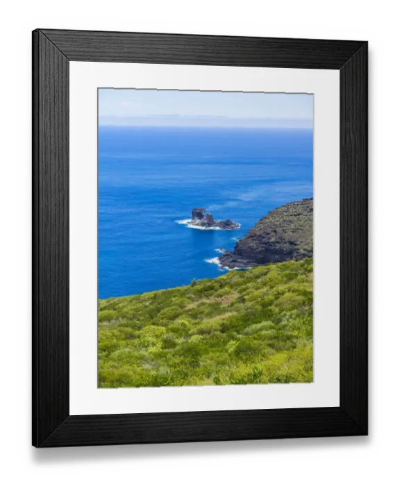 Framed Print : Cliffs, near Garafia, Punta del Puerto Viejo, La Palma, Canary Islands, Spain Framed Print : Cliffs, near Garafia, Punta del Puerto Viejo, La Palma, Canary Islands, Spain