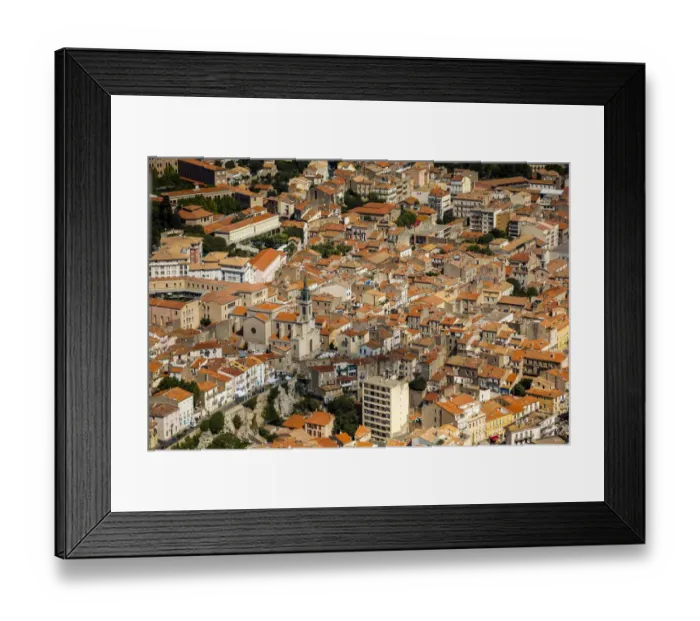 Framed Print : Historic centre with the church Eglise Saint Louis, Sete, Languedoc-Roussillon, France Framed Print : Historic centre with the church Eglise Saint Louis, Sete, Languedoc-Roussillon, France