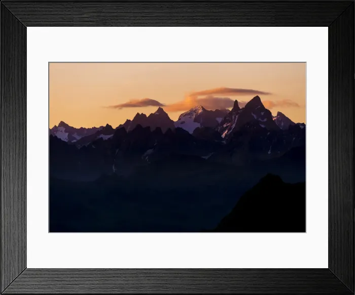 Framed Print : Sunrise above the Silvretta, Gargellen, Montafon, Vorarlberg, Austria Framed Print : Sunrise above the Silvretta, Gargellen, Montafon, Vorarlberg, Austria