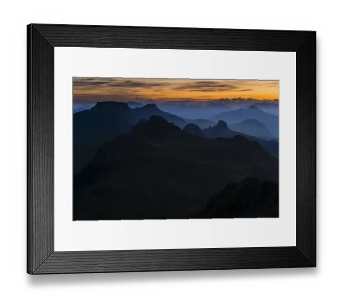 Framed Print : Sunrise above the Montafon mountains, Gargellen, Montafon, Vorarlberg, Austria Framed Print : Sunrise above the Montafon mountains, Gargellen, Montafon, Vorarlberg, Austria