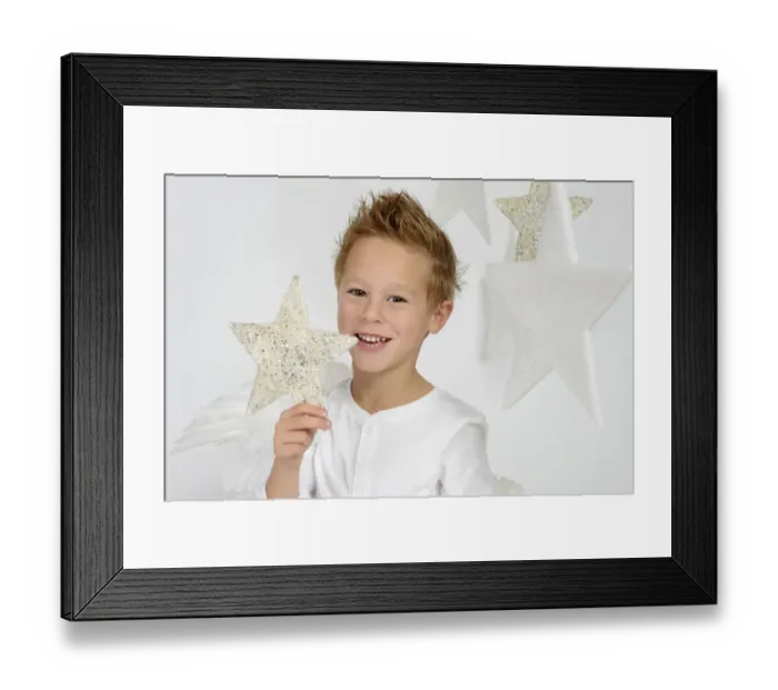 Framed Print : Child, boy wearing an angel costume with stars, Christmas, festive season Framed Print : Child, boy wearing an angel costume with stars, Christmas, festive season