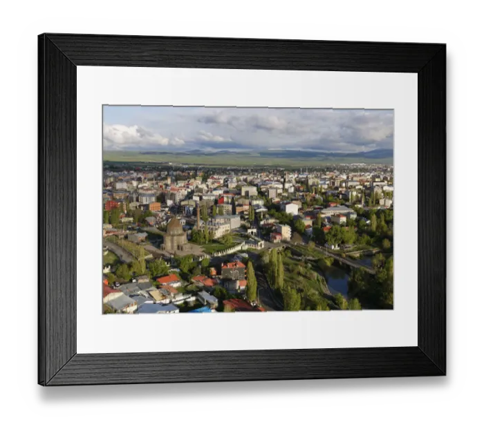 Framed Print : Townscape, view from citadel, Kars, Kars Province, Eastern Anatolia Region, Anatolia, Turkey Framed Print : Townscape, view from citadel, Kars, Kars Province, Eastern Anatolia Region, Anatolia, Turkey